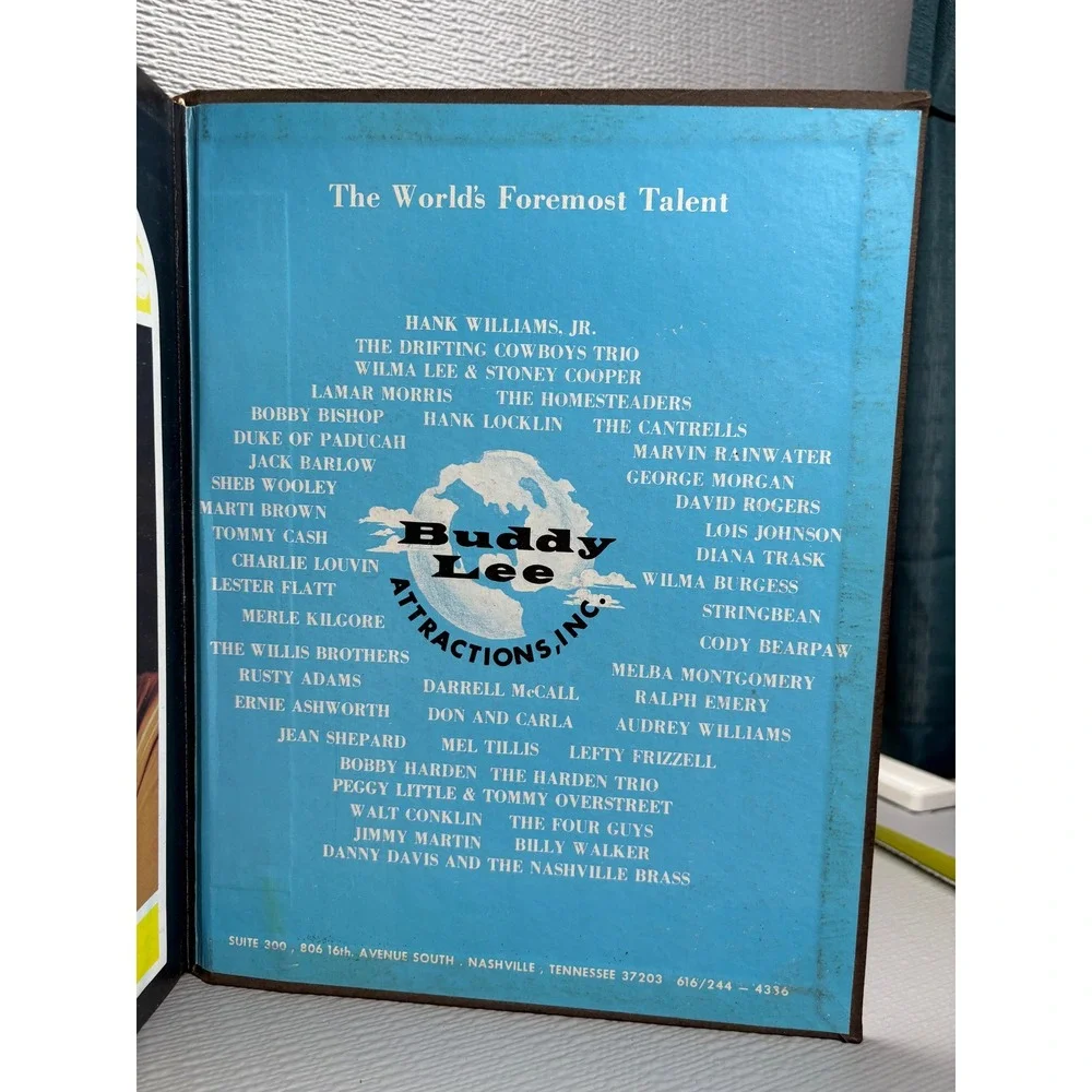 The Country Music Who's Who 1970 Edition Record‎ World Publication Vintage Book